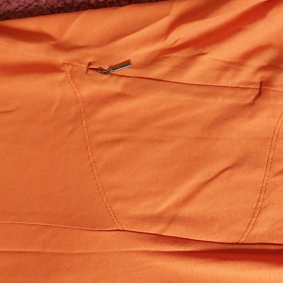 Arc'Teryx orange color top with Cowl Neckline - Picture 4 of 7